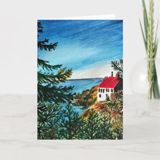 House in Oregon on Seaside カード (正面)