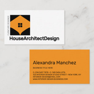 House Interior Design Architect家具 名刺
