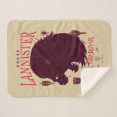 House Lannister - Hear Me Roar シェルパブランケット (正面(横))