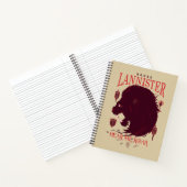 House Lannister - Hear Me Roar ノートブック (内部)