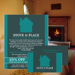 House Logo, Chimney Sweeping Service チラシ<br><div class="desc">House Logo, Chimney Sweeping Serviceの広告Flyer by The Business Card Store.</div>