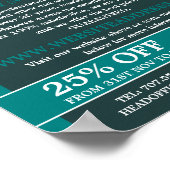 House Logo, Chimney Sweeping Service ポスター (角)