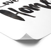 House + Love =ホームアートプリント ポスター (角)