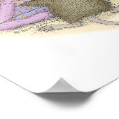 House-Mouseデザイン® -キルティングギルドポスター ポスター (角)