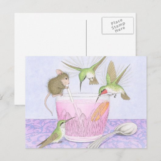 House-Mouseデザイン® – ポストカード (正面/裏面)