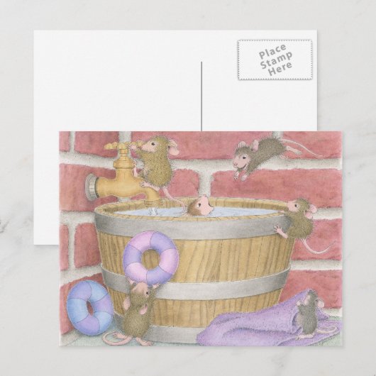 House-Mouseデザイン® – ポストカード (正面/裏面)