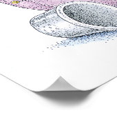 House-Mouseデザイン® – マウスバウンスポスター ポスター (角)