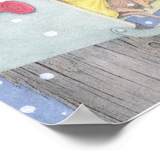 House-Mouse Designs® - Wall Art ポスター (角)