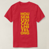 House Music All Night Long Edm Dj1129 Tシャツ (デザイン正面)