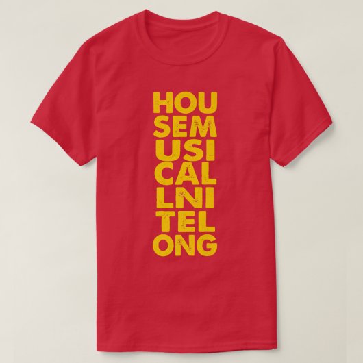 House Music All Night Long Edm Dj1129 Tシャツ (デザイン正面)
