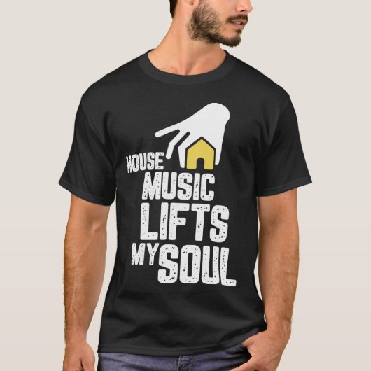 House Music Deep House Soulful House Tシャツ (正面)