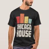 House Music French House & Chicago House Tシャツ (正面)
