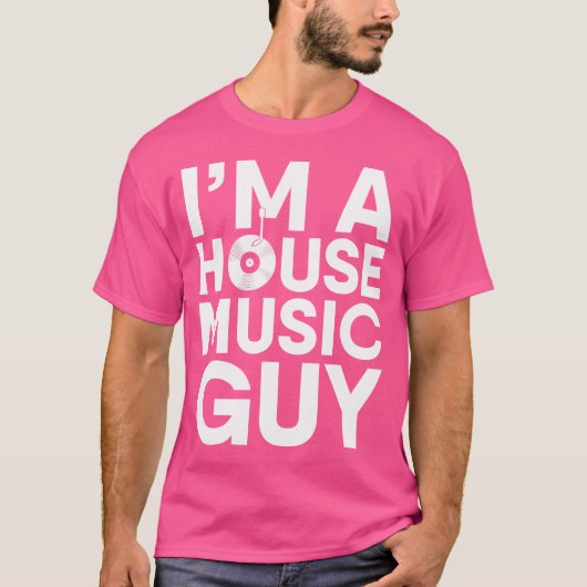 House Music Lover - Edm Dj Gift 男性へ Tシャツ (正面)