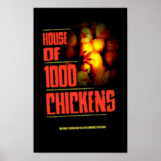 HOUSE Of 1000 CHICKENS ポスター