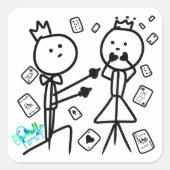 House of Cards スクエアシール (正面)