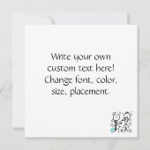 House of Cards Love Card 招待状 (裏面)