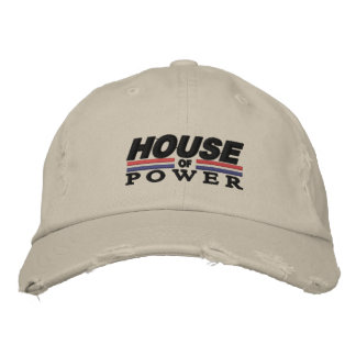 House of Powerロゴハット 刺繍入りキャップ