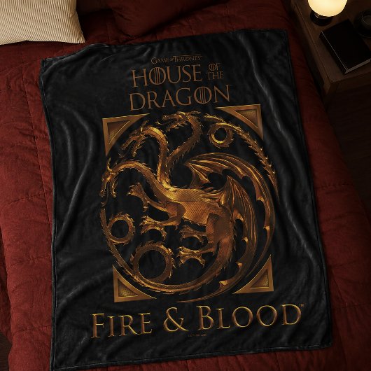 HOUSE OF THE DRAGON | ターガリエン家の紋章 フリースブランケット