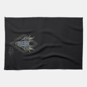 HOUSE OF THE DRAGON | Balerion Skull Diamond Crest キッチンタオル (横)