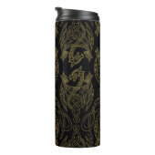 HOUSE OF THE DRAGON | Gold Filigree Dragon Pattern タンブラー (回転右)