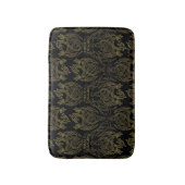 HOUSE OF THE DRAGON | Gold Filigree Dragon Pattern バスマット (正面縦)