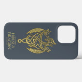 HOUSE OF THE DRAGON | Golden Filigree Dragon Crest Case-Mate iPhoneケース (裏面 (横))