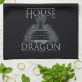 HOUSE OF THE DRAGON | Iron Throne Graphic キッチンタオル (折り畳み)