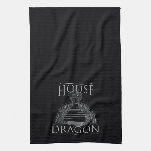 HOUSE OF THE DRAGON | Iron Throne Graphic キッチンタオル (縦)