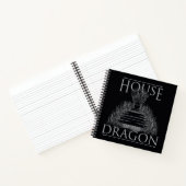 HOUSE OF THE DRAGON | Iron Throne Graphic ノートブック (内部)