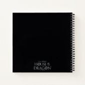 HOUSE OF THE DRAGON | Iron Throne Graphic ノートブック (裏面)
