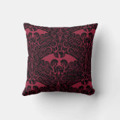 HOUSE OF THE DRAGON | Red Dragon Filigree Pattern クッション (裏面)