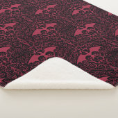 HOUSE OF THE DRAGON | Red Dragon Filigree Pattern シェルパブランケット (3/4)