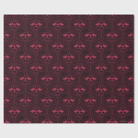 HOUSE OF THE DRAGON | Red Dragon Filigree Pattern ラッピングペーパー (フラット)