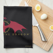 HOUSE OF THE DRAGON | Red Dragon Graphic キッチンタオル (四つ折り)