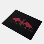 HOUSE OF THE DRAGON | Red Dragon Graphic ドアマット (アングル)