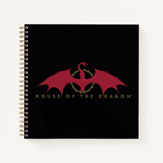 HOUSE OF THE DRAGON | Red Dragon Graphic ノートブック (正面)