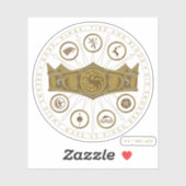 HOUSE OF THE DRAGON | Seven Kingdoms Crown Graphic シール (シート)