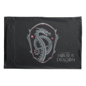HOUSE OF THE DRAGON | Silver Dragon Crest 枕カバー (裏面)