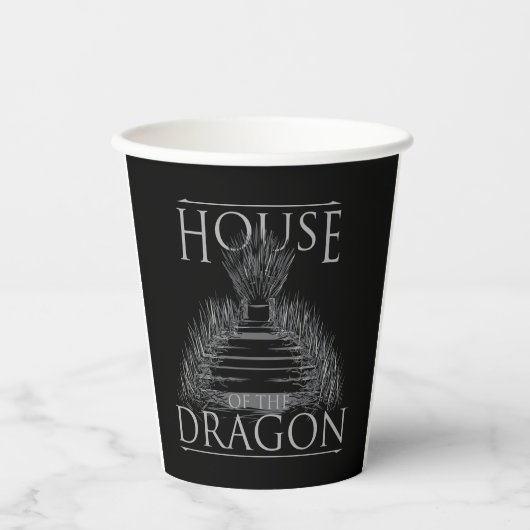 HOUSE OF THE DRAGON Throne 紙コップ (正面)
