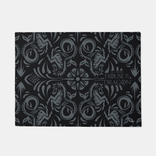 HOUSE OF THE DRAGON | Velaryon Diamond Pattern ドアマット (正面)