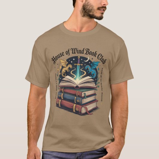 HOUSE OF WIND – BOOK CLUB Tシャツ (正面)