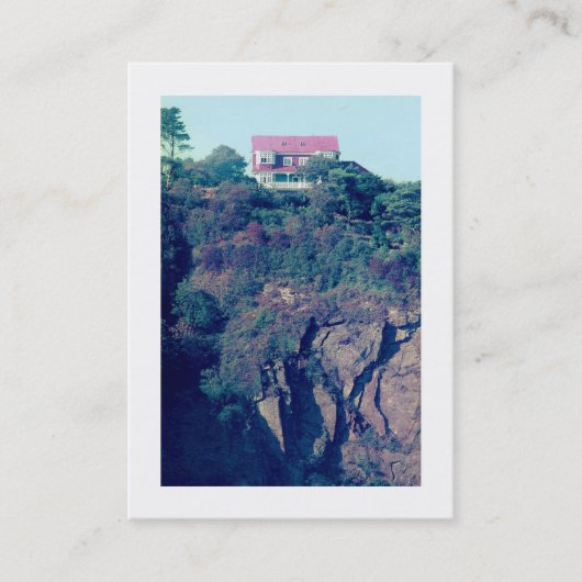 House on a Cliff 縁ど - 名刺 (正面)