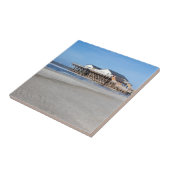 House on stilts at the ビーチof St. Peter Ording タイル (側面)