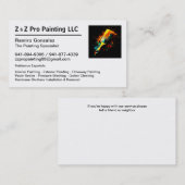 House Painter Gonzalez Business Card 名刺 (正面/裏面)
