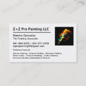 House Painter Gonzalez Business Card 名刺 (正面)