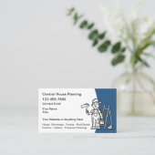 House Painter Modern Simple Business Cards 名刺 (スタンド正面)