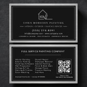 House Painter QR Code Painting Service  名刺