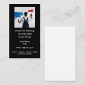 House Painter Simple Business Cards 名刺 (正面/裏面)
