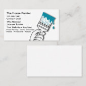 House Painter Unique Modern Business Cards 名刺 (正面/裏面)