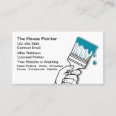 House Painter Unique Modern Business Cards 名刺 (正面)